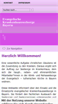 Mobile Screenshot of evangelische-krankenhausseelsorge-bayern.de